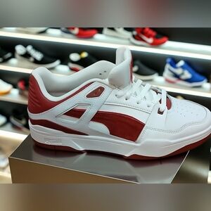 Puma Sneakers Burgundy and White Size 10.5 MEN (BRAND NEW)